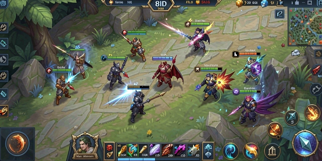 Tampilan gameplay menakjubkan dari 8ID dalam genre SLG.