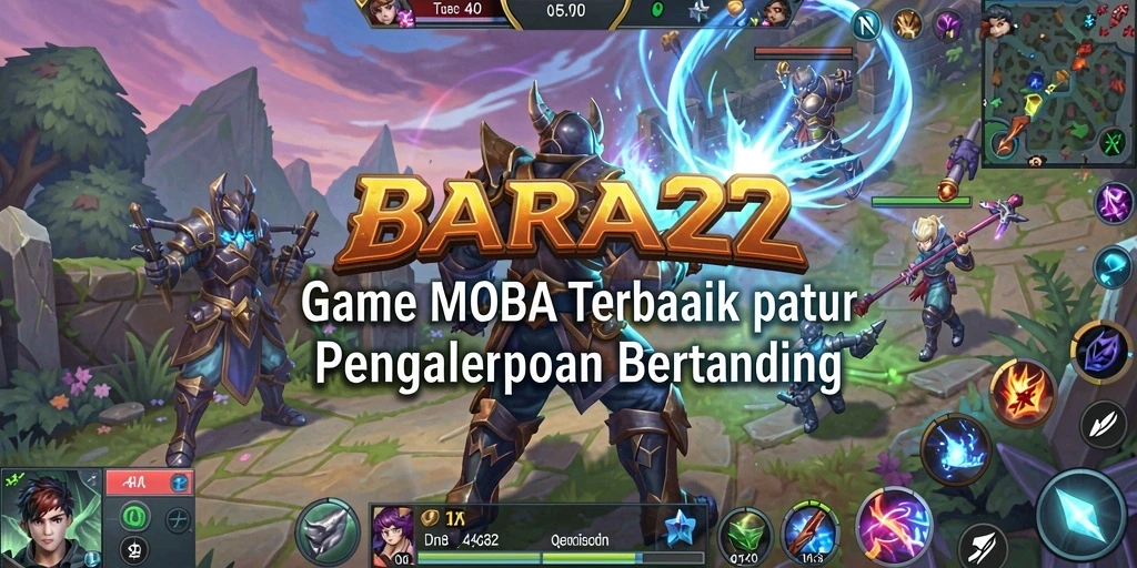 Tampilan gameplay seru dan dinamis dalam BARA22.