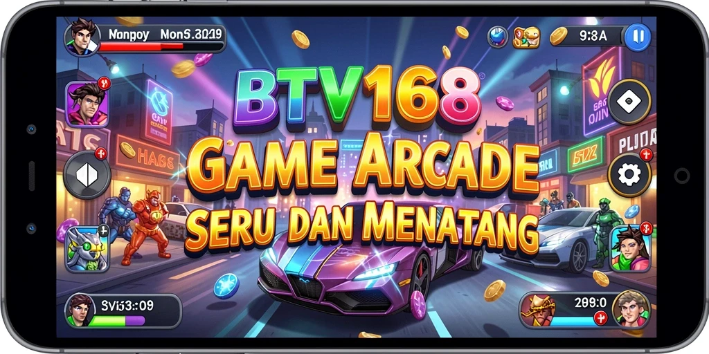 Screenshot gameplay BTV168 menampilkan aksi seru dalam game Arcade.