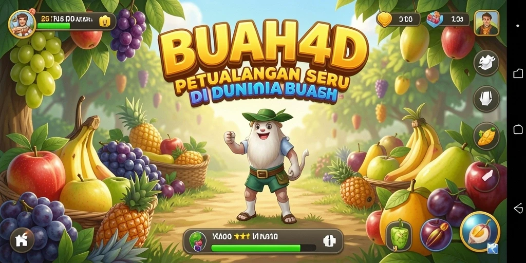 Gameplay seru dengan berbagai tantangan dan karakter buah.