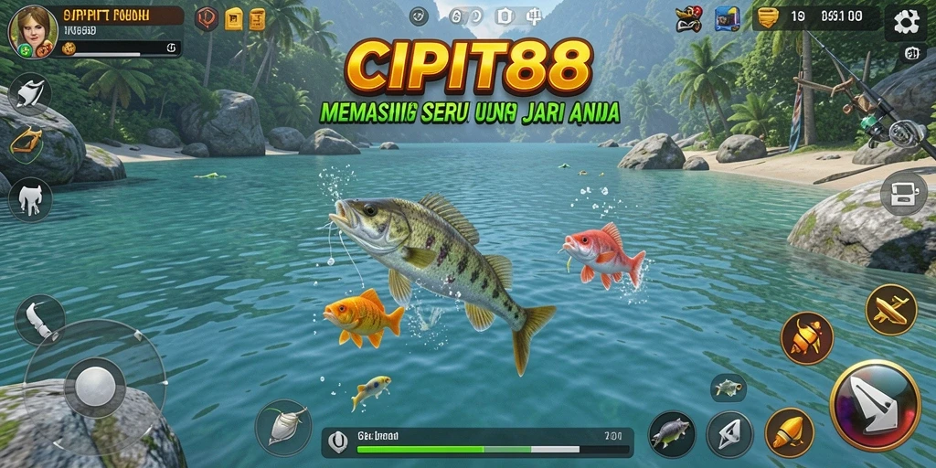 Tangkapan ikan luar biasa dalam gameplay <strong>CIPIT88</strong>.