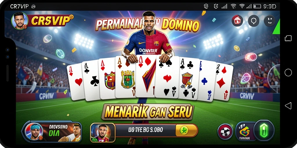 Tampilan gameplay seru dan interaktif di CR7VIP.