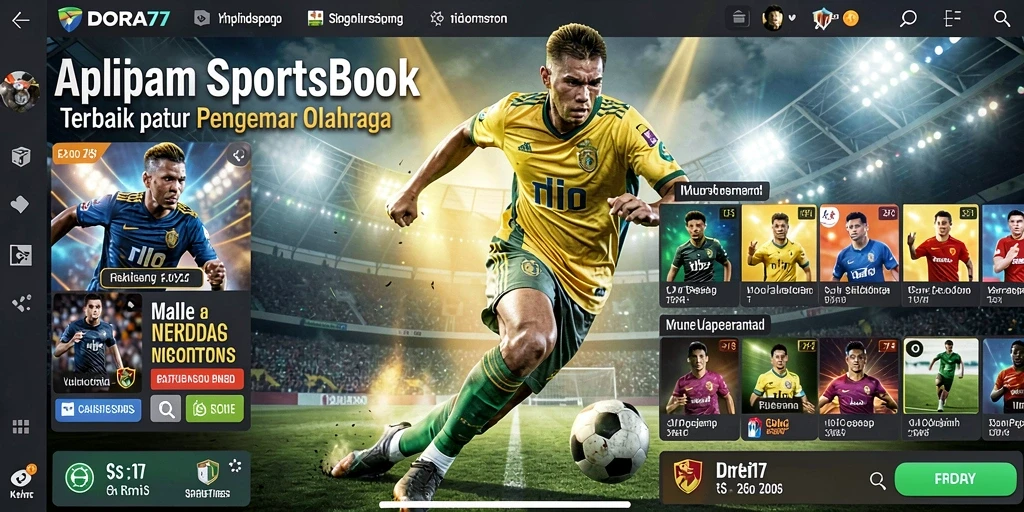 Tampilan screenshot DORA77 menunjukkan pengalaman bermain Sportsbook yang menyenangkan.
