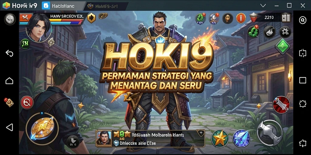 Tampilan gameplay HOKI9 yang mendebarkan dan penuh strategi.