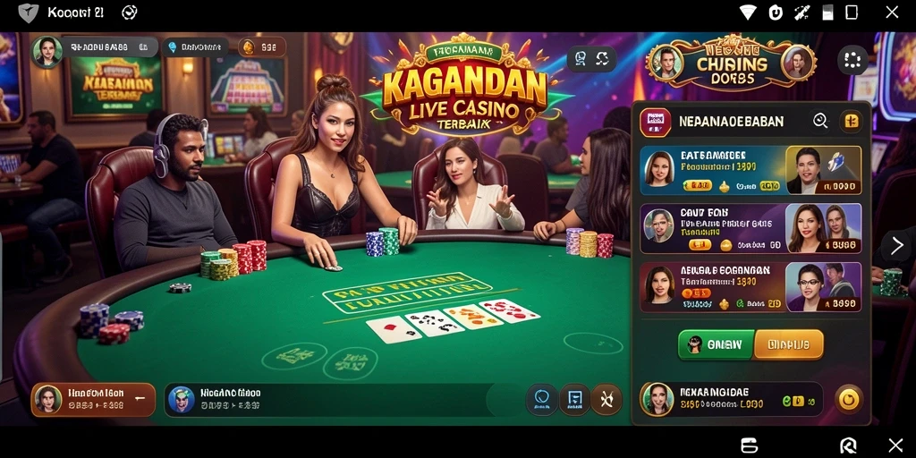 Tampilan gameplay KAGANDAN yang menarik dan interaktif.