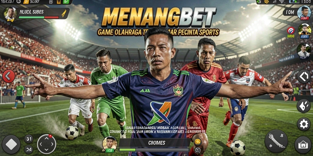 Tampilan gameplay seru dalam aplikasi olahraga MENANGBET.