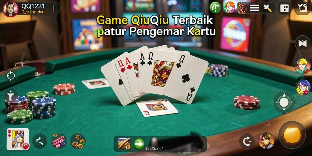 Screenshot gameplay QiuQiu yang seru dan menarik.