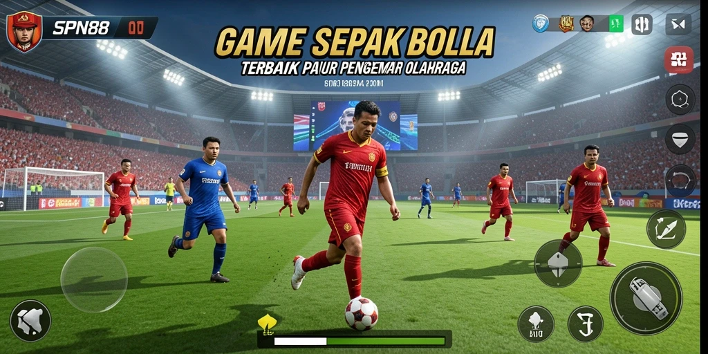 Gameplay seru dan menantang di SPN88 dengan aksi sepak bola intens.